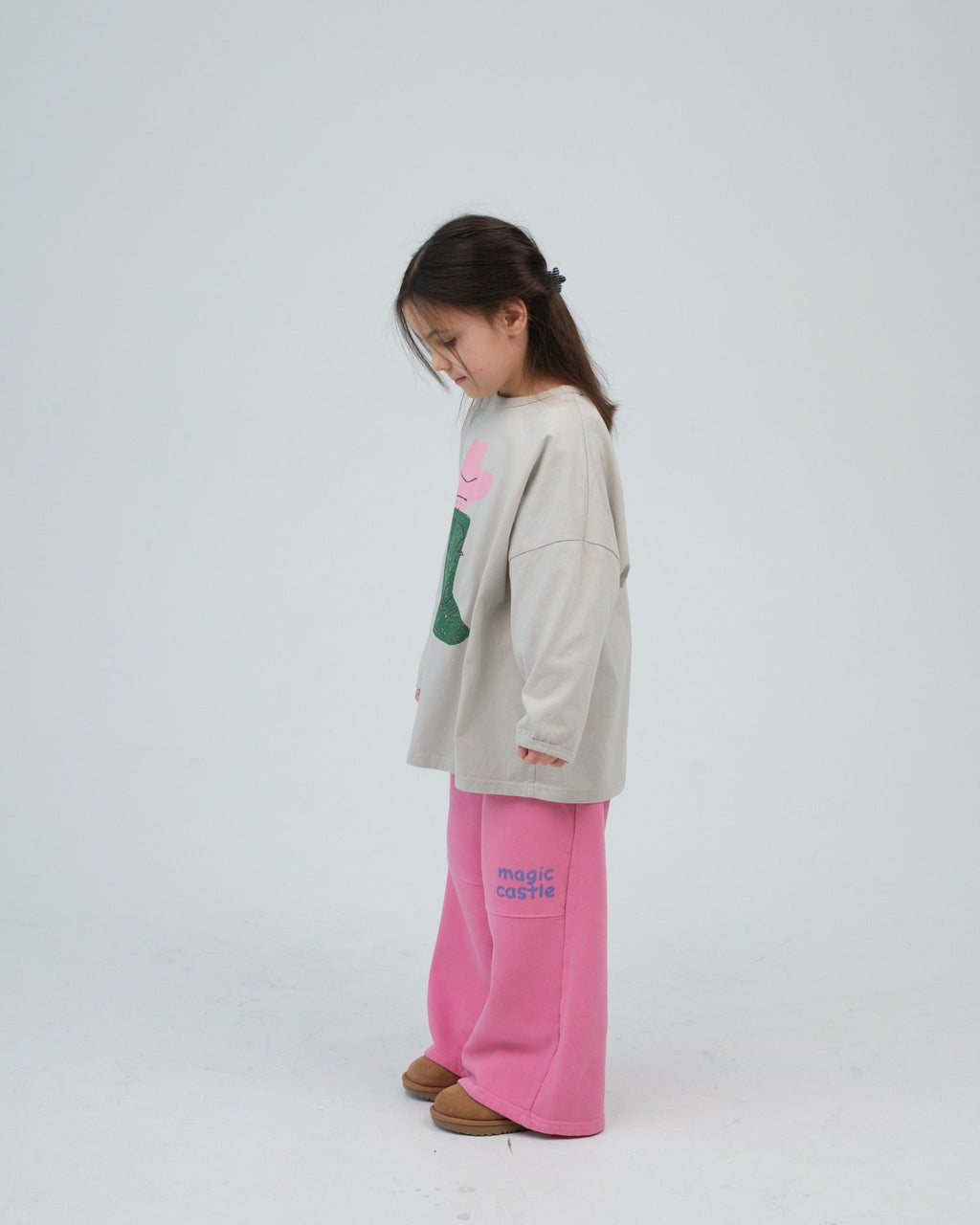 Pantaloni Pink Castl